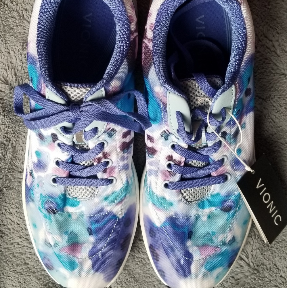 Floral sneakers